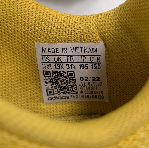 LEGO x Adidas Sport Pro I 'Equipment Yellow Sneakers - Picture 6 of 6